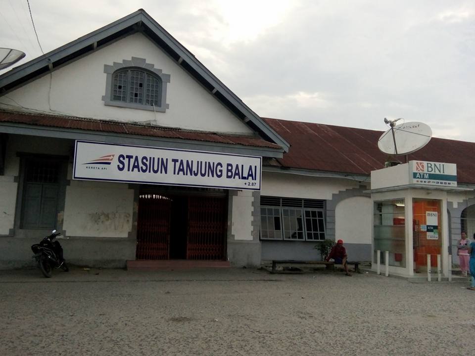foto Stasiun Kereta Api Tanjungbalai